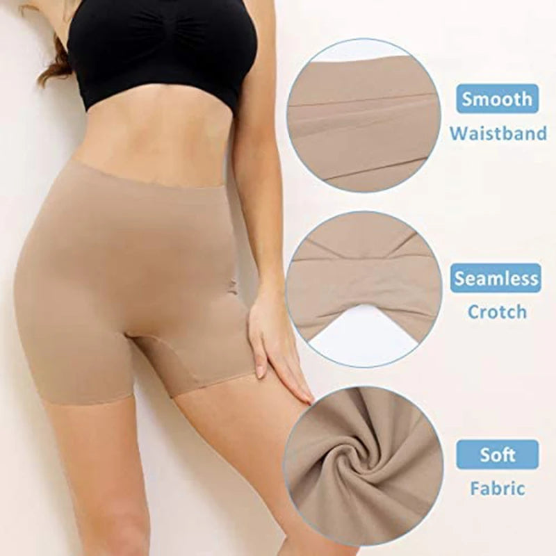 Thigh Slimmer Shapewear Panties for Women Slip Shorts High Waist Tummy Control Cincher Girdle Seamless Body Shaper thigh shapewear tummy control thong