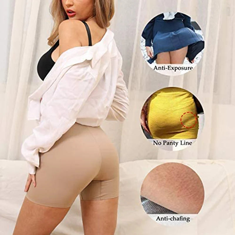 Thigh Slimmer Shapewear Panties for Women Slip Shorts High Waist Tummy Control Cincher Girdle Seamless Body Shaper thigh shapewear tummy control thong