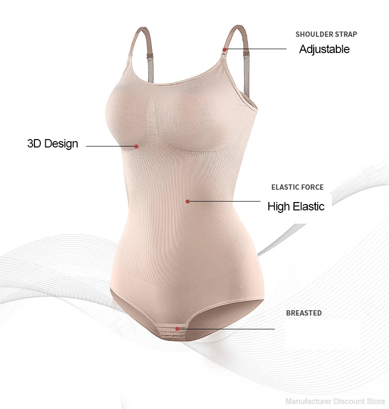 Bodysuit Shapewear Women Full Body Shaper Tummy Control Slimming Sheath Butt Lifter Push Up Thigh Slimmer Abdomen Shapers Corsetbodysuit shapewear skims bodysuit strapless shapewear bodysuit